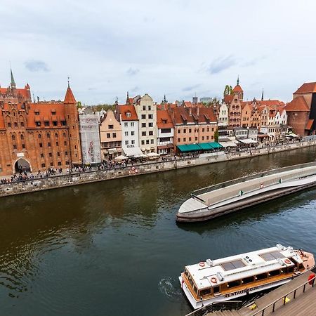 Uroczy Apartament No1 w ,, SERCU Starego Miasta Wyspa Spichrzów,, Gdańsk Exterior foto